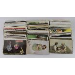 Children postcards, varied selection including real photo, noted much better, cricketers, choirboys,