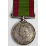 Afghanistan Medal no clasp to 32B/328 Pte. W Webb 1/12 Regt