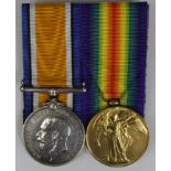 BWM & Victory Medal to 7429 Pte R G Hayden HAC-INF. (2)