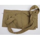 WW1 scarce 1918 dated, 5 pouches plus cloth cartridge belt.