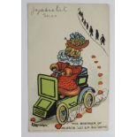 Louis Wain cats postcard - Davidson: The Breaker of Hearts.