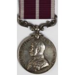 Meritorious Service Medal GV (Swivel) named 22371 Q.M.Sjt R Beaver RGA.
