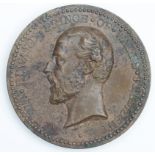 British Exhibition Medal, bronze d.51mm: London Annual International Exhibition of Fine Arts,