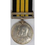 Africa General Service Medal EDVII with Somaliland 1902-04 clasp named to 8773 FAR-Corpl C Morris
