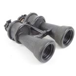 WW2 Naval U-boat 7x50 binoculars marked Ernst Leitz GmbH Wetzlar.