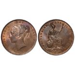 Penny 1848/6 OT, GEF with lustre.