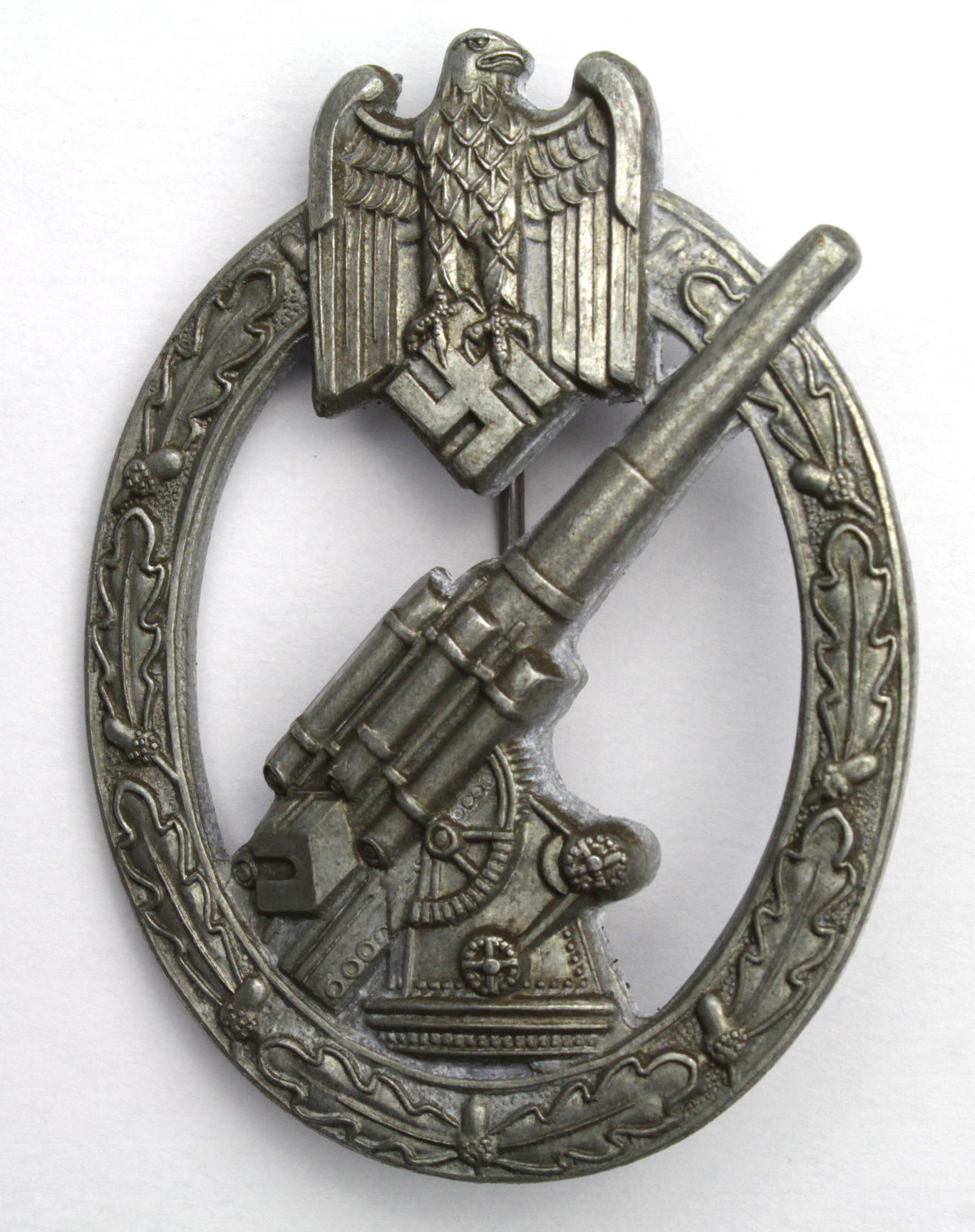 German Army Flak badge, maker DH marked