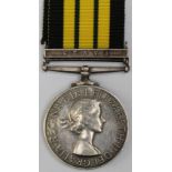 Africa General Service Medal QE2 with Kenya clasp, named EA.18124437 Pte Kivelenge Maseki K.A.R.