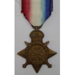 1914 Star to 7996 Pte E Cavanagh 2/S.Staff Regt.