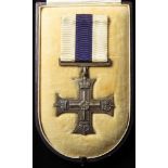 Military Cross GV unnamed as issued, in original case