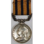 British South Africa Company's Medal with Rhodesia 1896 reverse, named to 63423 C.Q.M. Serg. A E