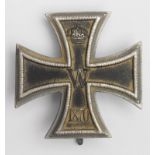 German WW1 Iron Cross 1st class solid private purchase example some age wear.