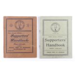 Aberdare AFC Supporters Handbooks for 1923/24 and 1925/26. (2)