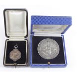 Brazil FIFA Official participation medal for 1972 Referees Conference in Lisbon. 'Comissao Central