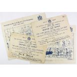 Cardiff City FC - 1927 FA Cup Final - 2x Dinner and Dance tickets given by the Mayor and Mayoress