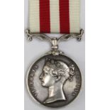 Indian Mutiny Medal (no bar) named Gunner. Robt Faulkner, 2nd Compy 5th Bn Rl Art. Medal was