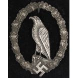 German style Luftwaffe Retired Pilots Badge, in LDO case