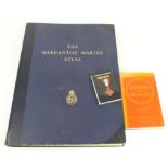 Books - a massive volume 'The Mercantile Marine Atlas' (1952) George Philip & Son Ltd. Ribbons &