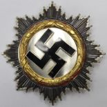 German style Nazi Cross in Gold