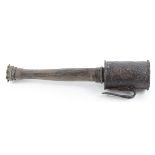 German WW1 stick grenade in excavated but sound condition all complete, deactivated.