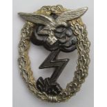 German WW2 Luftwaffe Ground Assault badge