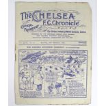 Chelsea v Arsenal 29th Nov 1930