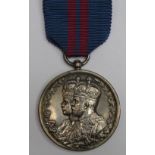 Delhi Durbar Medal 1911 (silver) unnamed as issued