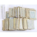 German WW2 Luftwaffe pilots letters and correspondence. Large amount.