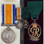 BWM (Payr. Lt. Cr. F R Philips-Smith RNR), and Royal Naval Reserve Decoration GV (with Garrard case)