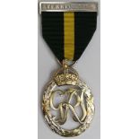 Efficiency Decoration GVI (GRI) dated 1945 with Territorial clasp