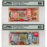 Bermuda (2), 100 Dollars and 50 Dollars dated 24th May 2000, a lovely pair of high grade notes