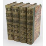 Morris (Rev. F. O.). A History of British Birds, 4 volumes (of 6,), 1866, vols. 1, 2, 3 & 5,
