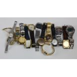 Assortment of mixed wristwatches