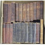 Antiquarian interest. A collection of twenty-two antiquarian books, including 8 volumes of the