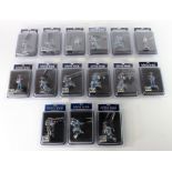 Britains. Fifteen Britains 54mm figures from the American Civil War Series, each in original