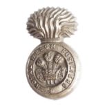 Badge Royal Welsh Fusiliers WW2 plastic economy hat badge complete with fixing lugs.