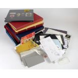 GB - box of modern mint & used QE2 in 6x albums, 3x sealed Yearbooks (1995/7) album pages and stamps