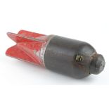 WW2 Italian Red Devil mortar projectile, deactivated.