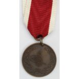 Saint Jean d'Arcre medal, a fine silver example for non commissioned officers