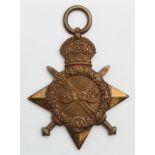 1915 Star to G-4862 Pte A J Dray E.Kent Regt. Killed In Action 25th May 1915 with the 2nd Bn. Born