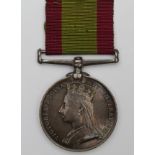 Afghanistan Medal 1881 no clasp, named (688 Pte L Fickling 1/5th Fusiliers). Northumberland