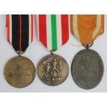 German medals, Mamelland, Westwall & War Merit medal