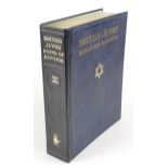 Book - British Jewry Book of Honour, edited by Rev Michael Adler 1922. This edition 1997