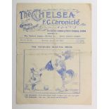 Chelsea v Tottenham Hotspur 2nd January 1915 F/L