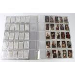 Cigarette Card sets in sleeves, inc Lambert & Butler Aviation, Common Fallacies, Players Polar