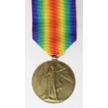 Victory Medal to 64051 Bmbr M Stephenson RA. Died of Wounds 26/8/1917 with 111th Siege Bty RA.