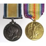 BWM and Victory medal to 945486 T Gilsan RFA.