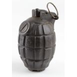 WW2 Mills No.36 hand grenade, deactivated.