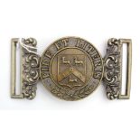 St Pauls Officer Training School London, belt buckle