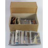Shoebox containing good general mixture, needs viewing   (approx 177 cards)